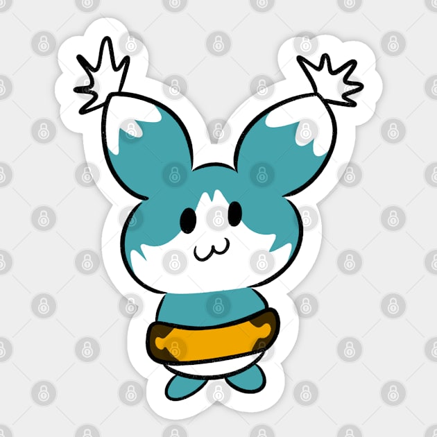 Mieu Sticker by DeguArts